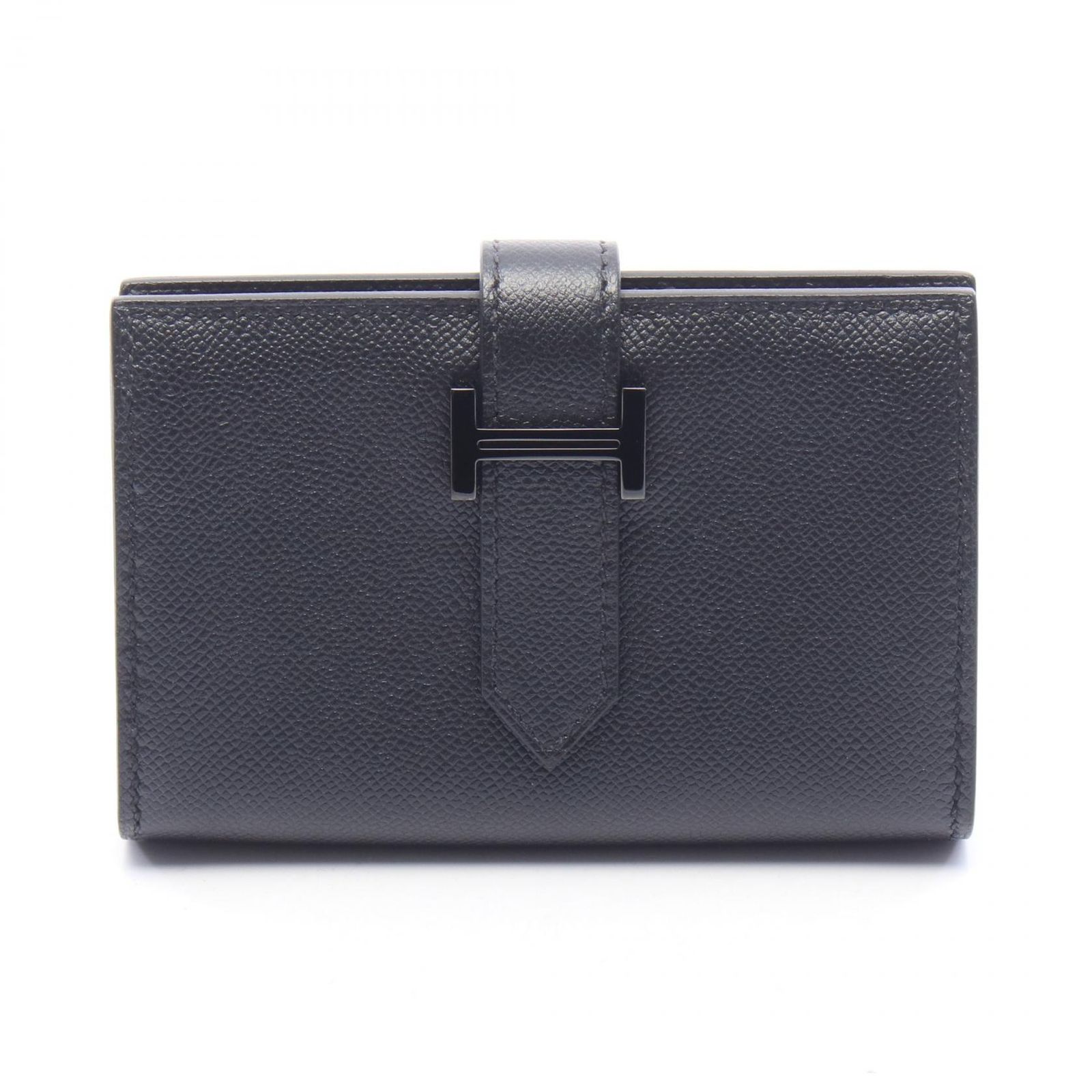 HERMES エルメス ベアンミニ モノクローム カードケース