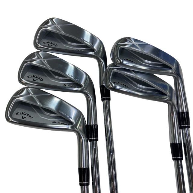 【中古】 キャロウェイ X FORGED MAX STAR(2025) 5S アイアンセット IR NS PRO MODUS3 TOUR105 (フレックスS) メンズ 男性用 右利き 右用 Bランク ゴルフクラブ