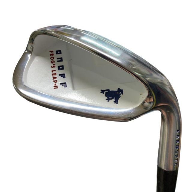 【中古】 ダイワ(グローブライド) ONOFF LABOSPEC FROG’S LEAP-II(パールホワイト) 51° ウェッジ WG 純正特注シャフト (フレックスS) メンズ 男性用 右利き 右用 Cランク ゴルフクラブ
