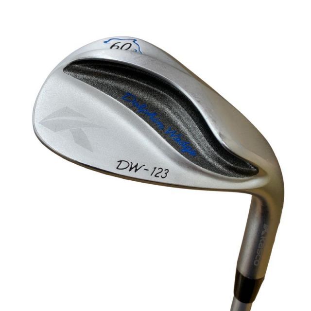 【中古】 キャスコ Dolphin Wedge DW-123 シルバー 60° ウェッジ WG リシャフト (フレックスその他) メンズ 男性用 右利き 右用 Cランク ゴルフクラブ