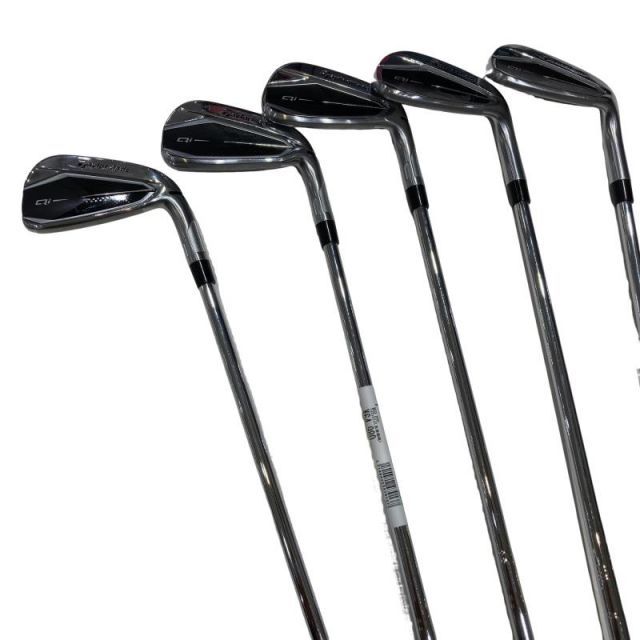 【中古】 テーラーメイド Qi 5S アイアンセット IR NS PRO 820GH (フレックスR) メンズ 男性用 右利き 右用 Dランク ゴルフクラブ