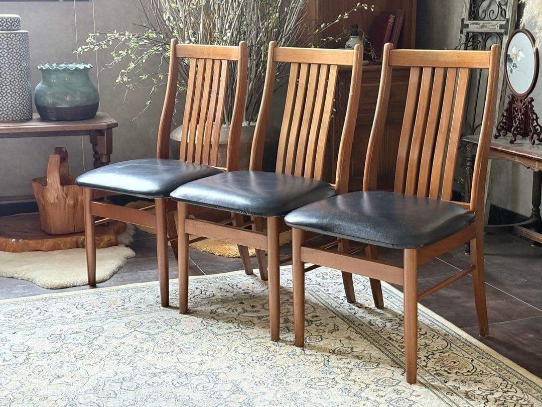 カリモク　karimoku レトロ　スポークチェア　ビンテージ　３脚セット　SZ カリモク karimoku レトロ スポークチェア ビンテージ 3脚セット SZ