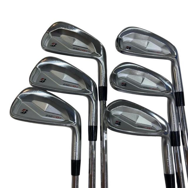 【中古】 ブリヂストン BRIDGESTONE 242CB+ 6S アイアンセット IR NS PRO MODUS3 TOUR105 (フレックスS) メンズ 男性用 右利き 右用 Cランク ゴルフクラブ