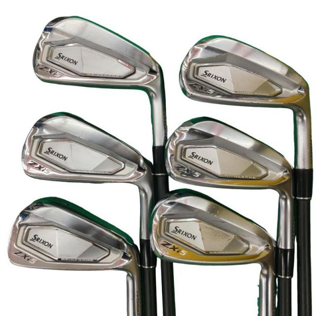 【中古】 ダンロップ SRIXON ZXi5 6S アイアンセット IR Diamana ZXi 70 for IRON (フレックスS) メンズ 男性用 右利き 右用 Cランク ゴルフクラブ