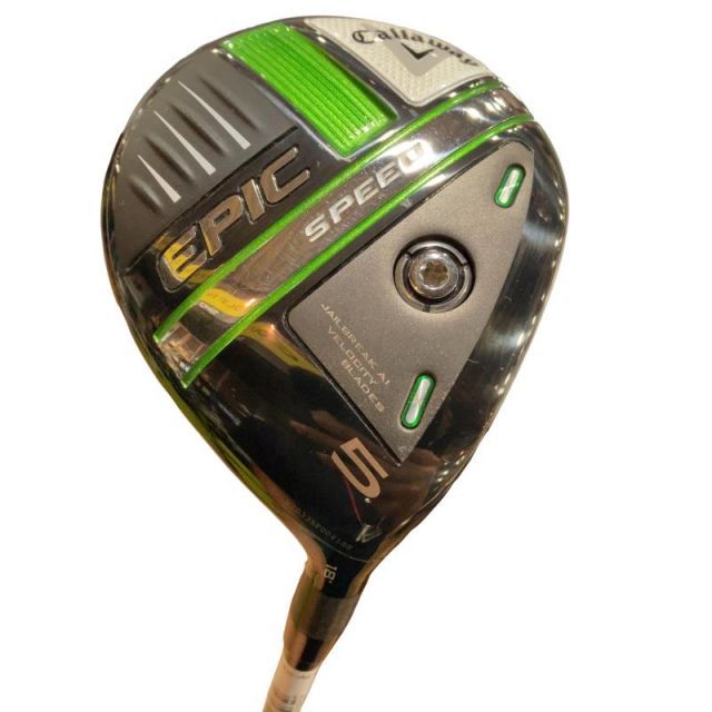 【中古】 キャロウェイ EPIC SPEED 5W フェアウェイウッド FW Diamana 50 for CW(2021 EPIC FW) (フレックスS) メンズ 男性用 右利き 右用 Cランク ゴルフクラブ