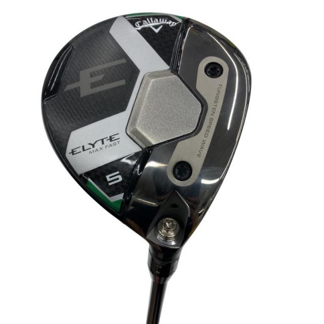 【中古】 キャロウェイ ELYTE MAX FAST 5W フェアウェイウッド FW LIN-Q GREEN 40 for CW(ELYTE FW) (フレックスR) メンズ 男性用 右利き 右用 Bランク ゴルフクラブ