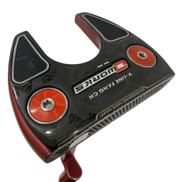 【中古】 オデッセイ O WORKS RED V-LINE FANG CH 34インチ パター PT スチール (フレックスその他) メンズ 男性用 右利き 右用 Cランク ゴルフクラブ 13,917円