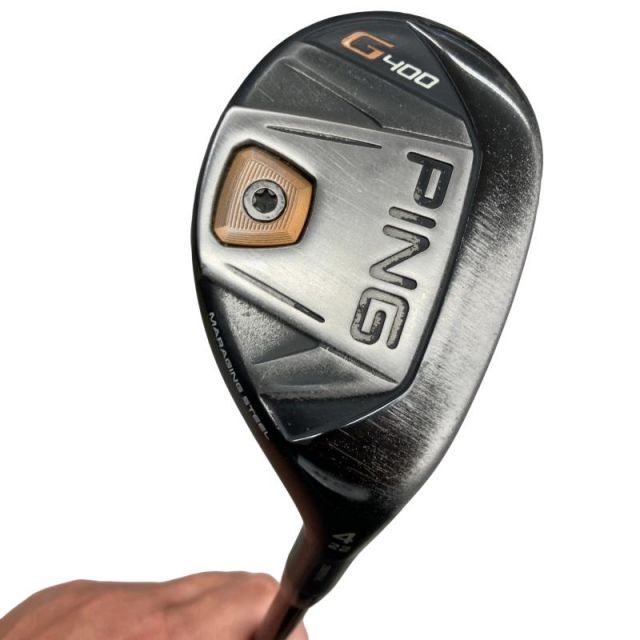 【中古】 ピン G400 U4 ユーティリティ UT PING FUBUKI (フレックスR) メンズ 男性用 右利き 右用 Dランク ゴルフクラブ