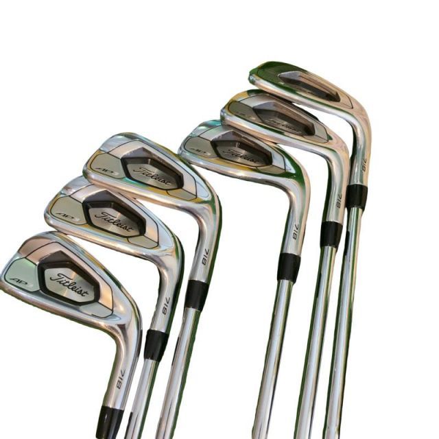 【中古】 タイトリスト Titleist AP3 718 6S アイアンセット IR 純正特注シャフト (フレックスS) メンズ 男性用 右利き 右用 Cランク ゴルフクラブ