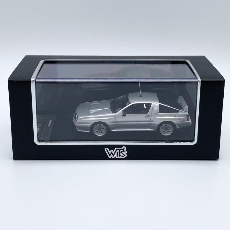 【中古】未開封 1/43 三菱 スタリオン 4WD RALLY Homologation Version WIT'S ウィッツ シルバー[17]
