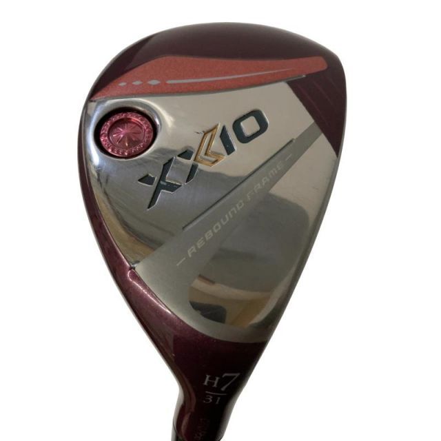 【中古】 ダンロップ XXIO(2024) H7(ボルドー) レディース ユーティリティ UT XXIO MP1300L(HB) ボルドー (フレックスL) レディース 女性用 右利き 右用 Cランク ゴルフクラブ