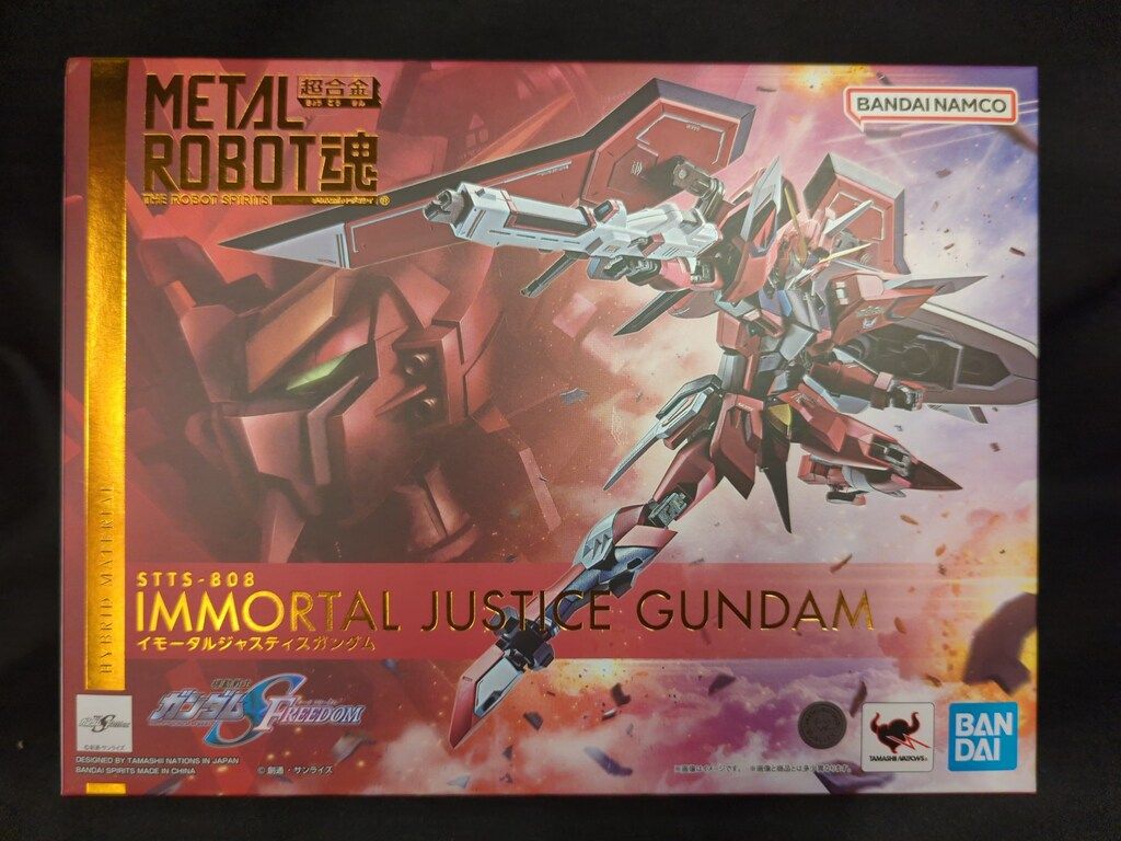 BANDAI SPIRITS METAL ROBOT魂 < SIDE MS > 機動戦士ガンダムSEED FREEDOM イモータルジャスティスガンダム
