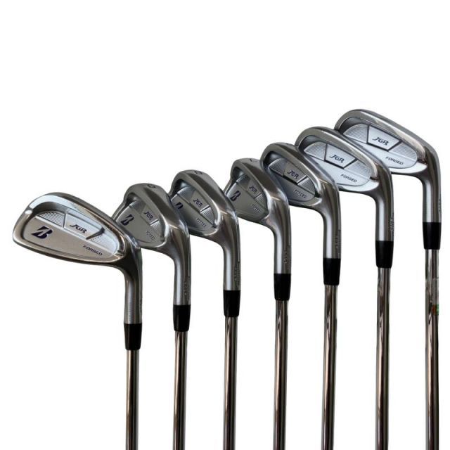 【中古】 ブリヂストン BRIDGESTONE JGR FORGED 9S アイアンセット IR XP 95 (フレックスS) メンズ 男性用 右利き 右用 Cランク ゴルフクラブ