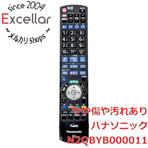 [bn:3] Panasonic　ブルーレイディスクレコーダー用リモコン　N2QBYB000011 7,519円