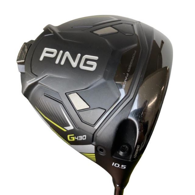 【中古】 ピン G430 LST 10.5° ドライバー DR ALTA J CB BLACK(DR) (フレックスSR) メンズ 男性用 右利き 右用 Bランク ゴルフクラブ