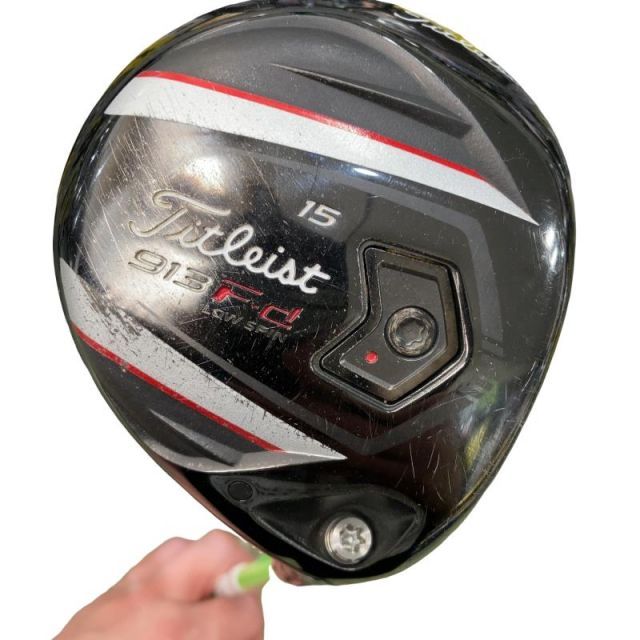 【中古】 タイトリスト 913 F・d 15° フェアウェイウッド FW ATTAS 4U 6 (フレックスS) メンズ 男性用 右利き 右用 Cランク ゴルフクラブ