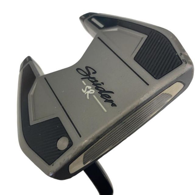 【中古】 テーラーメイド Spider SR PLATINUM/WHITE フローネック 34インチ パター PT スチール (フレックスその他) メンズ 男性用 右利き 右用 Cランク ゴルフクラブ