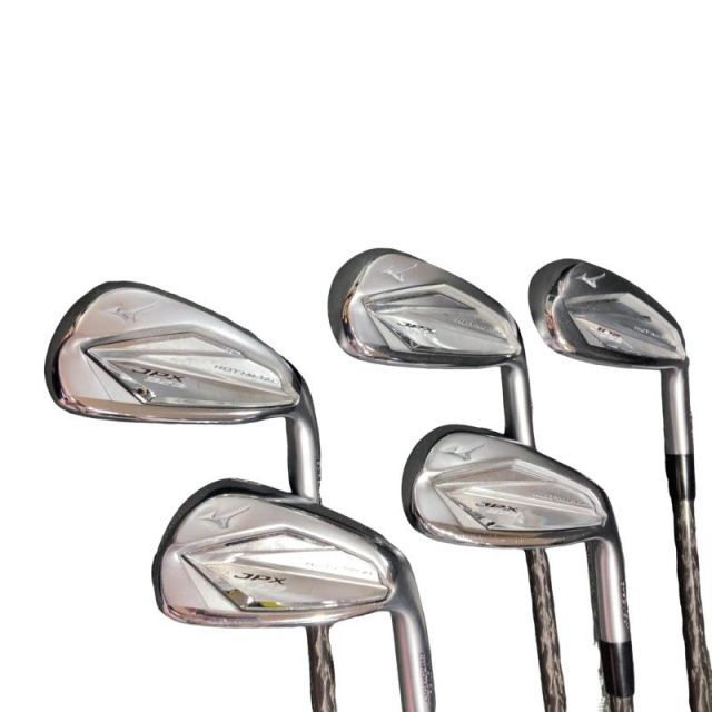 【中古】 ミズノ JPX 923 HOT METAL 5S アイアンセット IR 純正特注シャフト (フレックスR) メンズ 男性用 右利き 右用 Cランク ゴルフクラブ