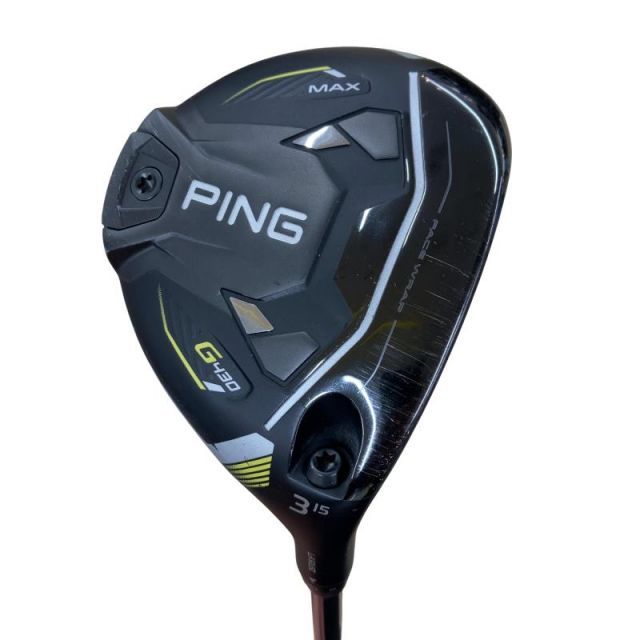 【中古】 ピン G430 MAX 3W フェアウェイウッド FW PING TOUR 2.0 CHROME 65(FW) (フレックスS) メンズ 男性用 右利き 右用 Cランク ゴルフクラブ