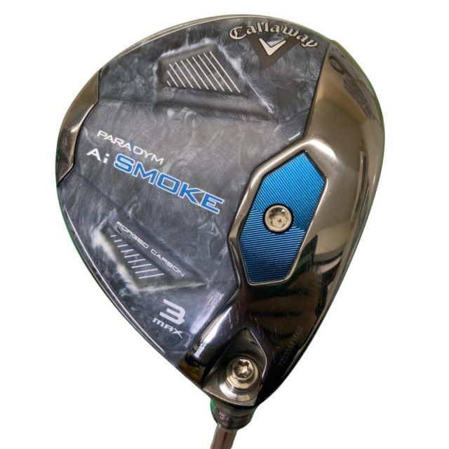 【中古】 キャロウェイ PARADYM Ai SMOKE MAX 3W フェアウェイウッド FW 純正特注シャフト (フレックスS) メンズ 男性用 右利き 右用 Cランク ゴルフクラブ