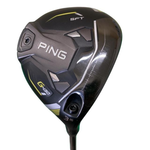 【中古】 ピン G430 SFT 3W フェアウェイウッド FW PING TOUR 2.0 CHROME 65(FW) (フレックスS) メンズ 男性用 右利き 右用 Cランク ゴルフクラブ
