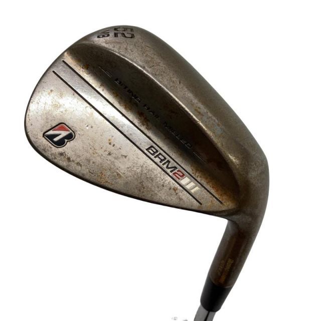 【中古】 ブリヂストン BRIDGESTONE BRM2 ノーメッキ 52°/08°M ウェッジ WG 純正特注シャフト (フレックスS) メンズ 男性用 右利き 右用 Cランク ゴルフクラブ