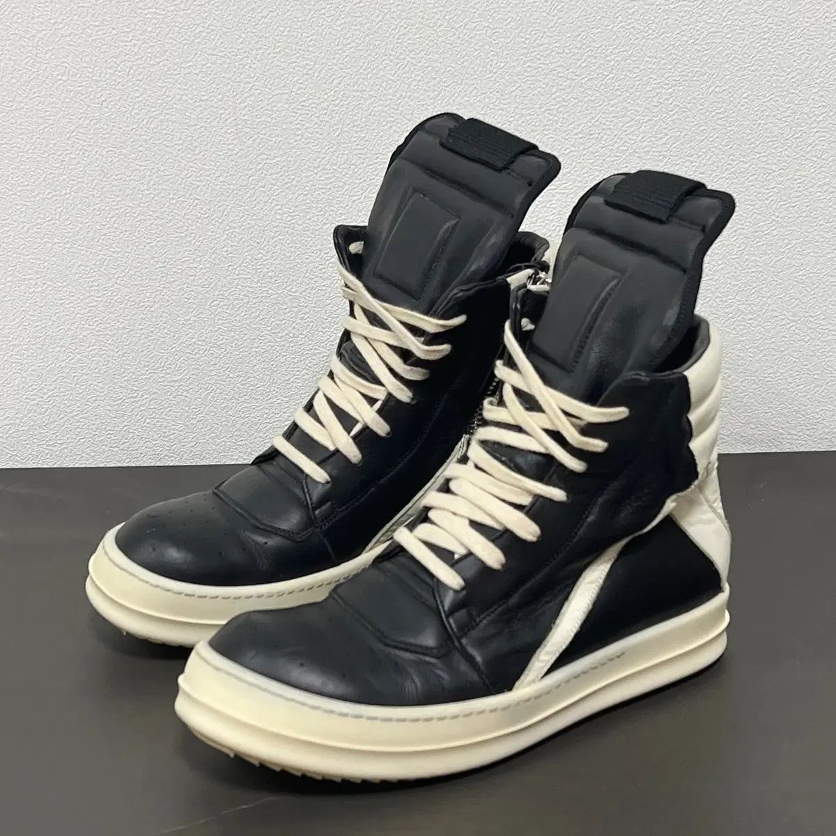 RICK OWENS リックオウエンス 14SS ジオバスケット ウール MONOCHROME モノクローム LPO