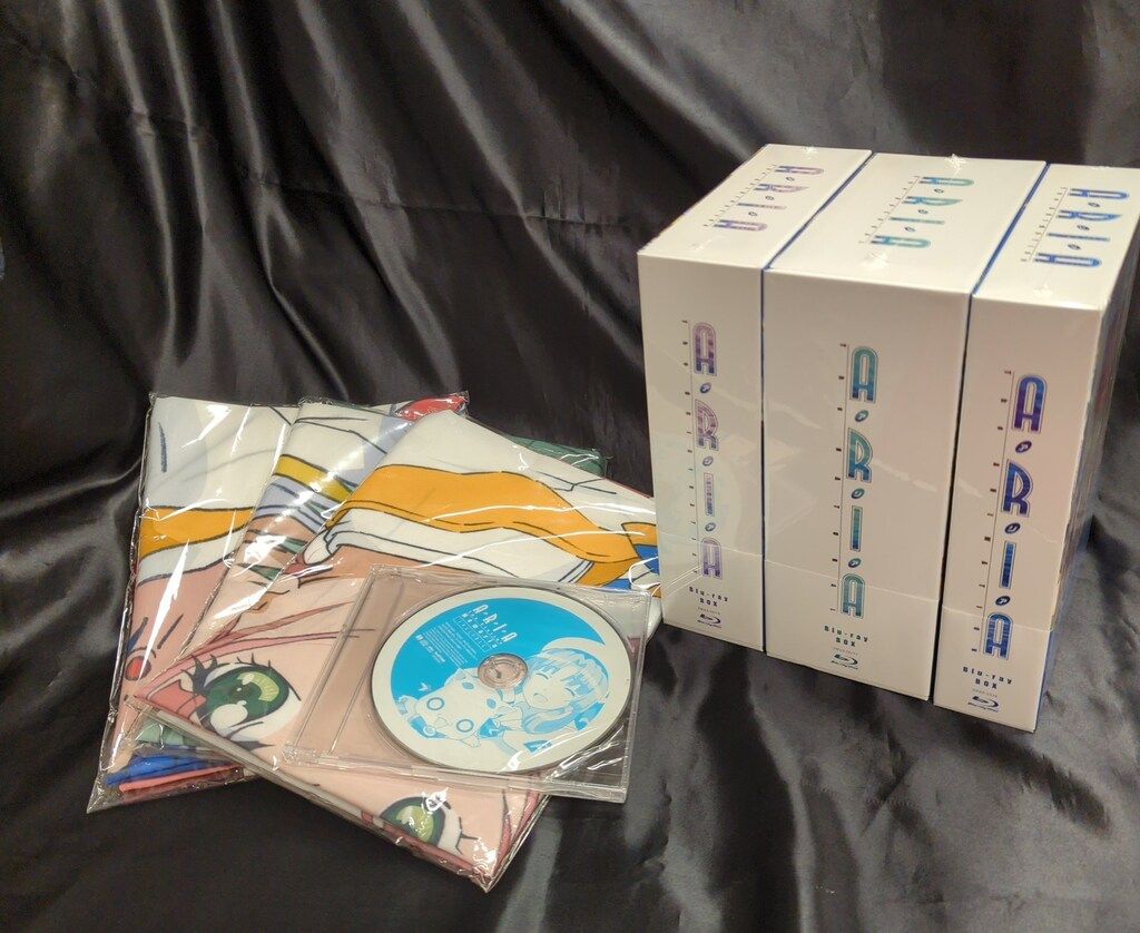 アニメBlu-ray Wondergoo特典付)ARIAシリーズ Blu-ray BOX 全3巻 セット