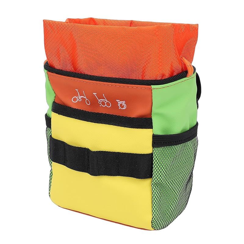 [Brand New] GOWENIC Brompton Bicycle Handlebar Bag Cycling Waterproof Nylon Multifunction Saddle Bag, Tear Resistant Material 0
