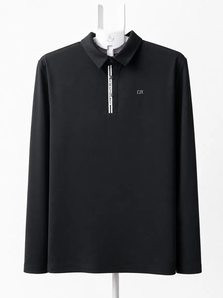カッター＆バック 長袖 カラーTシャツ ブラック グレー