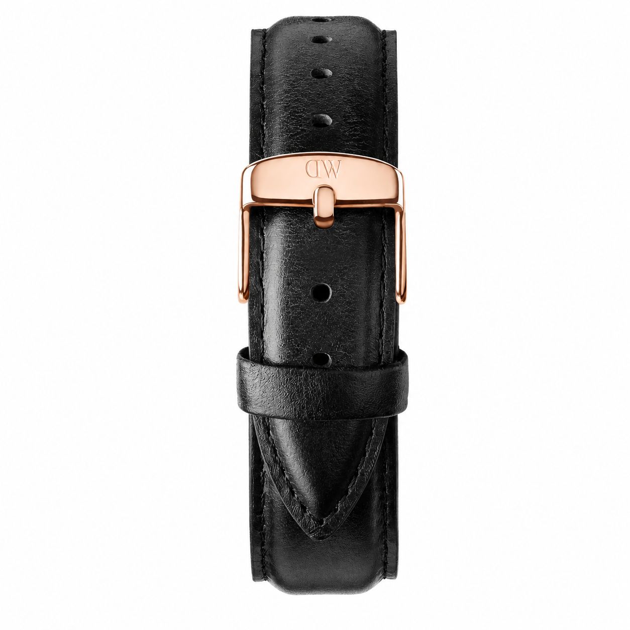 【ギフト対応可】ダニエルウェリントン DANIEL WELLINGTON 替えベルト Sheffield Strap Rose Gold 20mm Black Leather レザー ローズゴールド ブラック おしゃれ 人気 ブランド プレゼント 送料無料