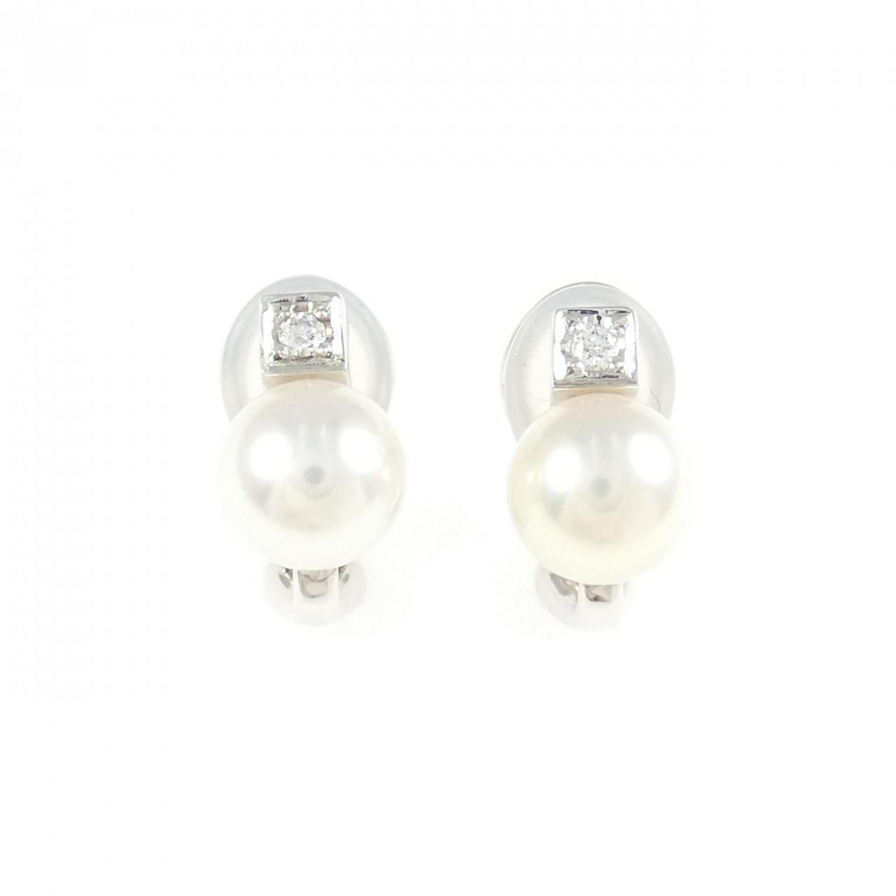 ミキモト アコヤパール イヤリング 7.3mm