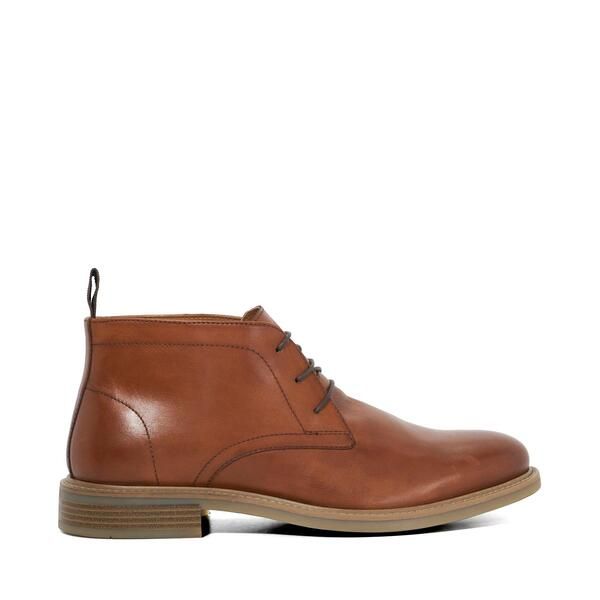 デューンロンドン メンズ シューズ ブーツ・レインブーツ Dune London Mens Clydell Chukka Boot Brown ブラウン