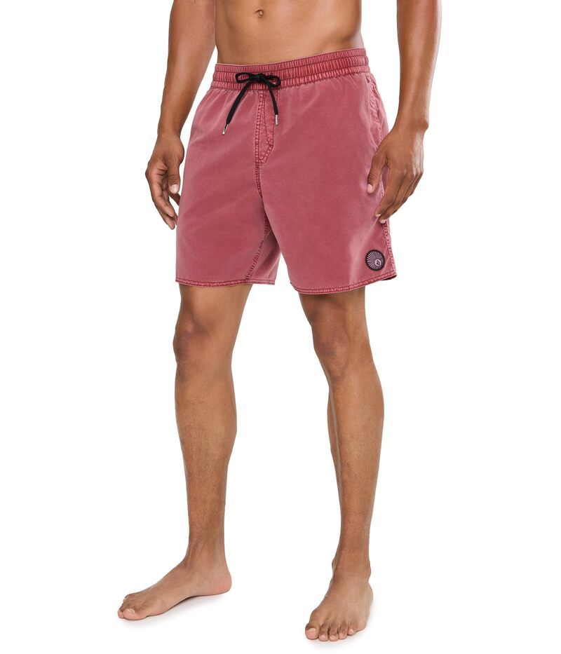 ボルコム メンズ 水着 ハーフパンツ・ショーツ Volcom Center 17 Trunks Apple Butter