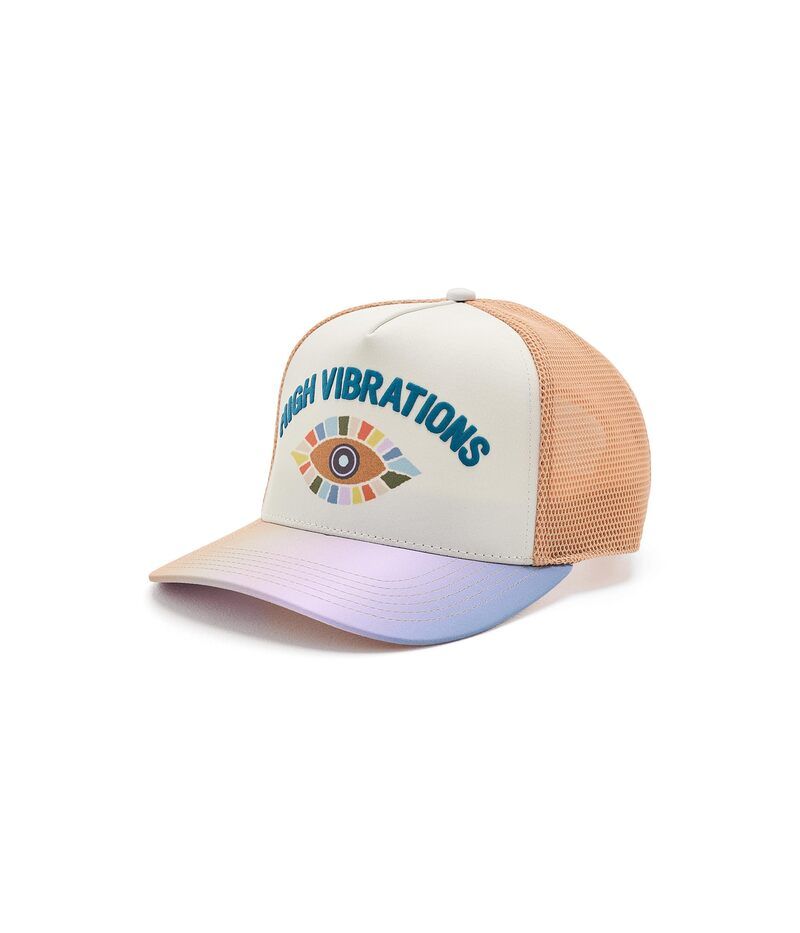 スピリチュアルギャングスタ レディース アクセサリー 帽子 Spiritual Gangster Higher Bloom Trucker Hat AmethystMulti マルチカラー