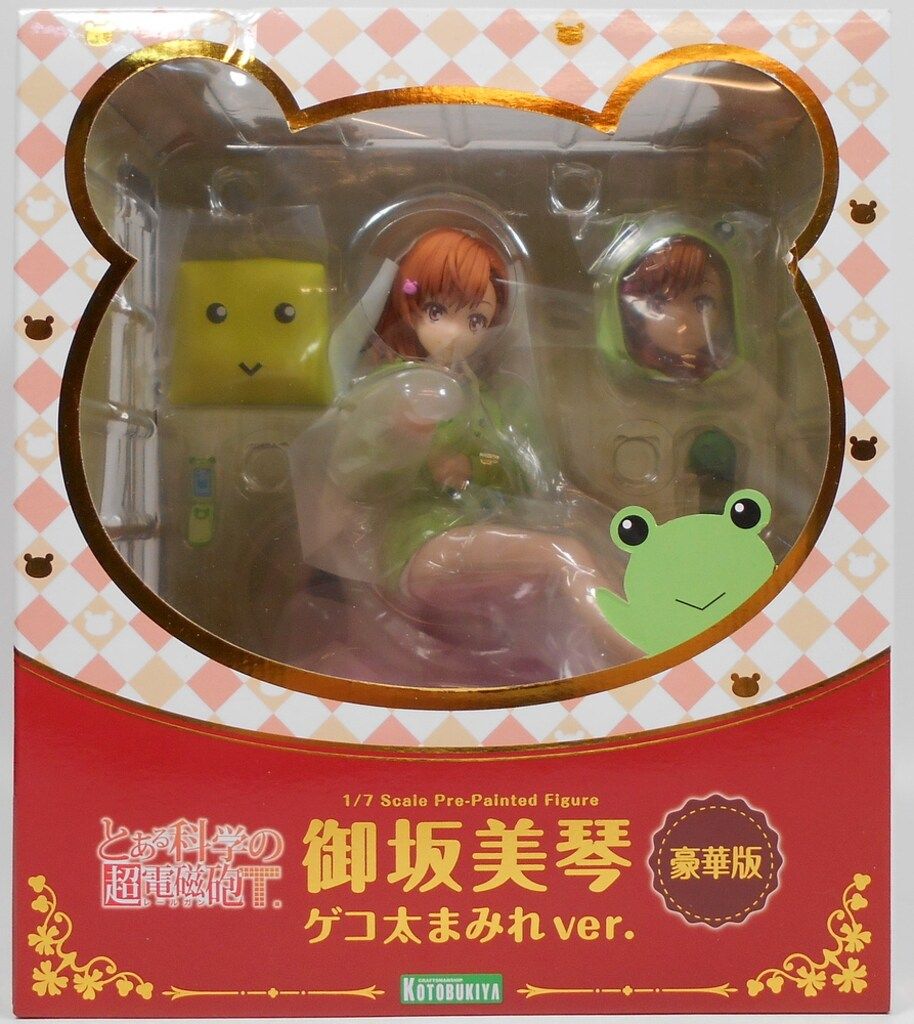Kotobukiya and a Certain Scientific Super Electromagnetic Cannon T Misaka Mikoto Geko Futamire ver. Deluxe Edition