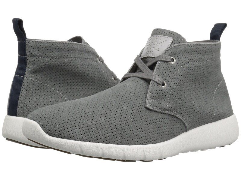 ジービーエックス メンズ シューズ ブーツ・レインブーツ GBX Amaro Grey Perforated Suede グレー