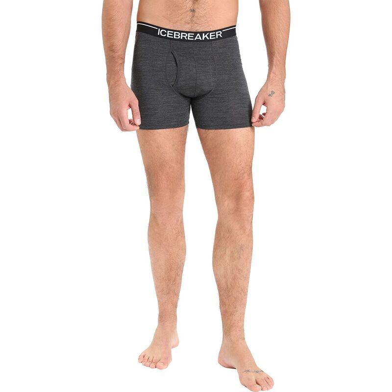 アイスブレーカー メンズ アンダーウェア ボクサーパンツ Icebreaker Anatomica Boxer Fly Mens Jet Heather ヘザー 13,860円