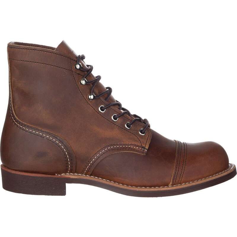レッドウイング メンズ シューズ ブーツ・レインブーツ Red Wing Heritage Iron Ranger 6in Boot Mens Copper Rough Tough Leather