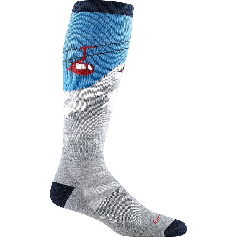 ダーンタフ メンズ アンダーウェア 靴下 Darn Tough Heady Yeti OTC Midweight Cushion Sock Mens Gray グレー