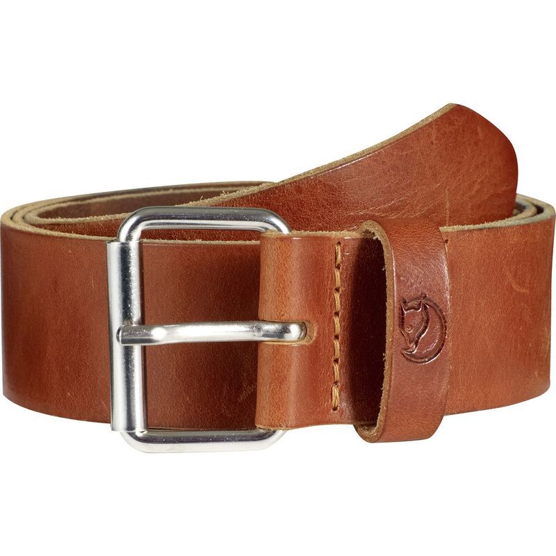 フェールラーベン メンズ アクセサリー ベルト Fjallraven Singi Wide Belt Mens Leather Cognac