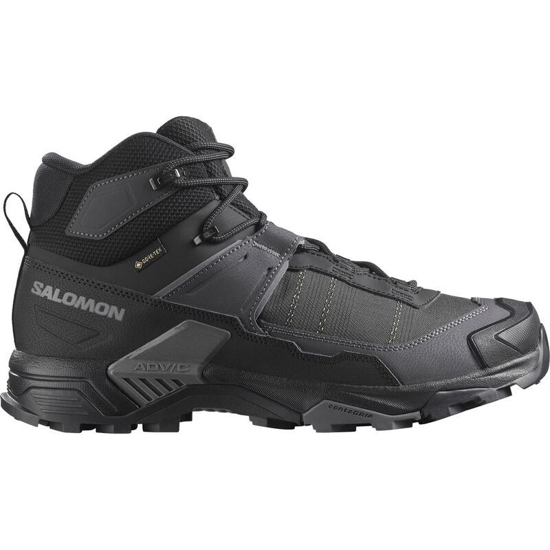 サロモン メンズ シューズ ブーツ・レインブーツ Salomon X Ultra 5 Mid Wide GTX Hiking Boot Mens BlackAsphaltCastlerock ブラック