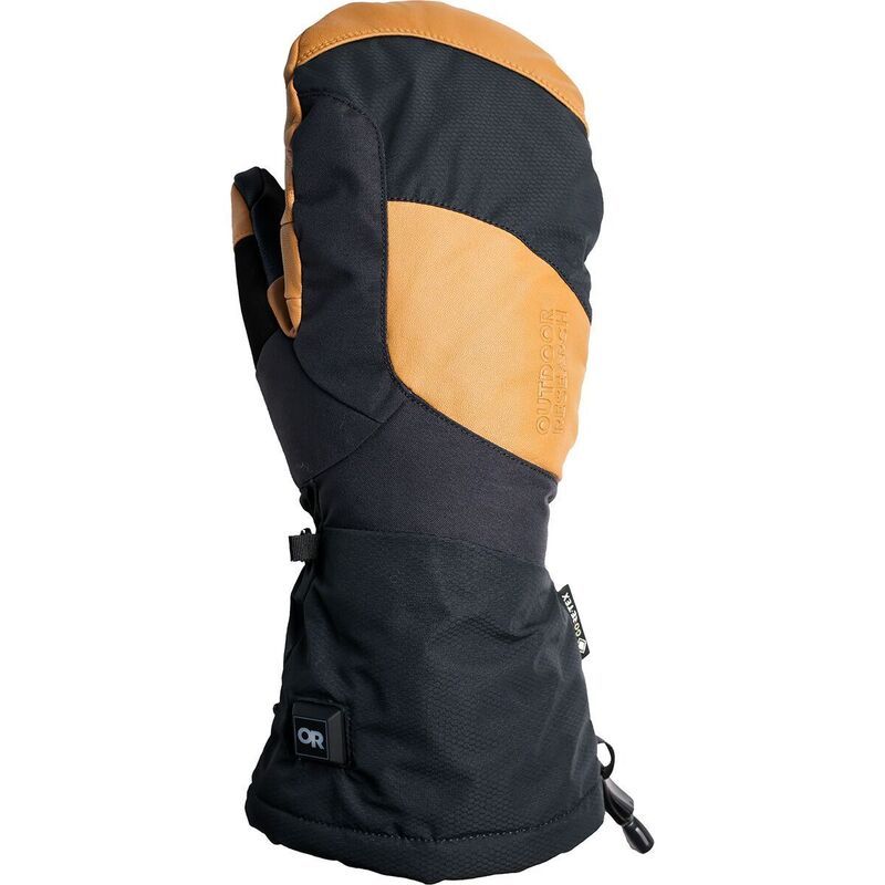 アウトドアリサーチ メンズ アクセサリー 手袋 Outdooresearch Prevail Heated GORETEX Mitten Dark NaturalBlack ブラック