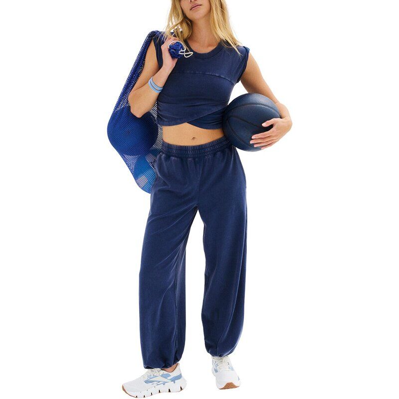 フリーピープル レディース ボトムスカート FP Movement Hotshot Crossover Set Womens Midnight Navy ネイビー 22,896円