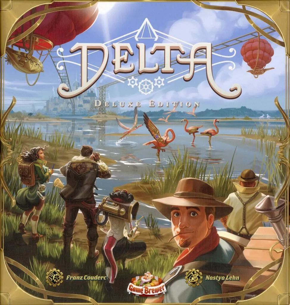 [Used] Board Game Delta Deluxe All-In Edition Multilingual Edition (Delta Deluxe All-in Edition)