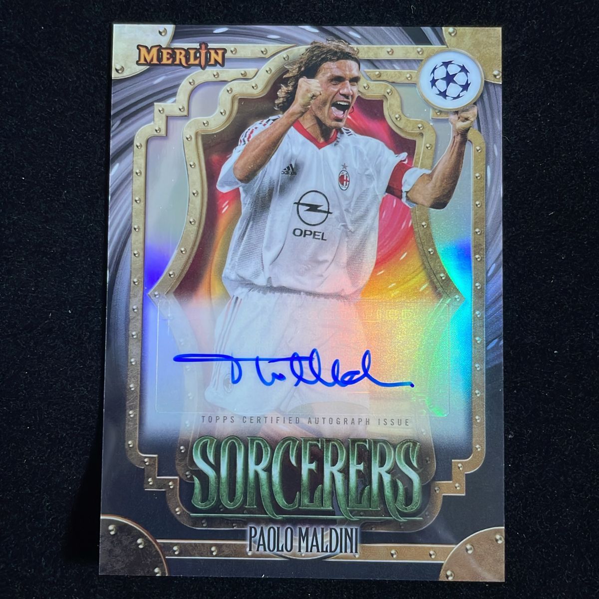 Paolo Maldini パオロ・マルディーニ Topps Merlin UCC Sorcerers 2023-24 Auto 直筆 サイン AC Milan 10,950円
