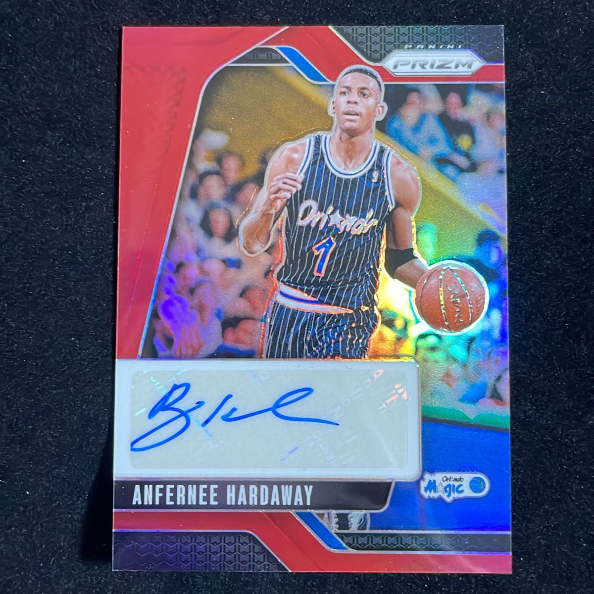 Anfernee Hardaway ペニー・ハーダウェイ Panini Prizm 2024-25 /99 Red Prizm Auto サイン 直筆 マジック Magic