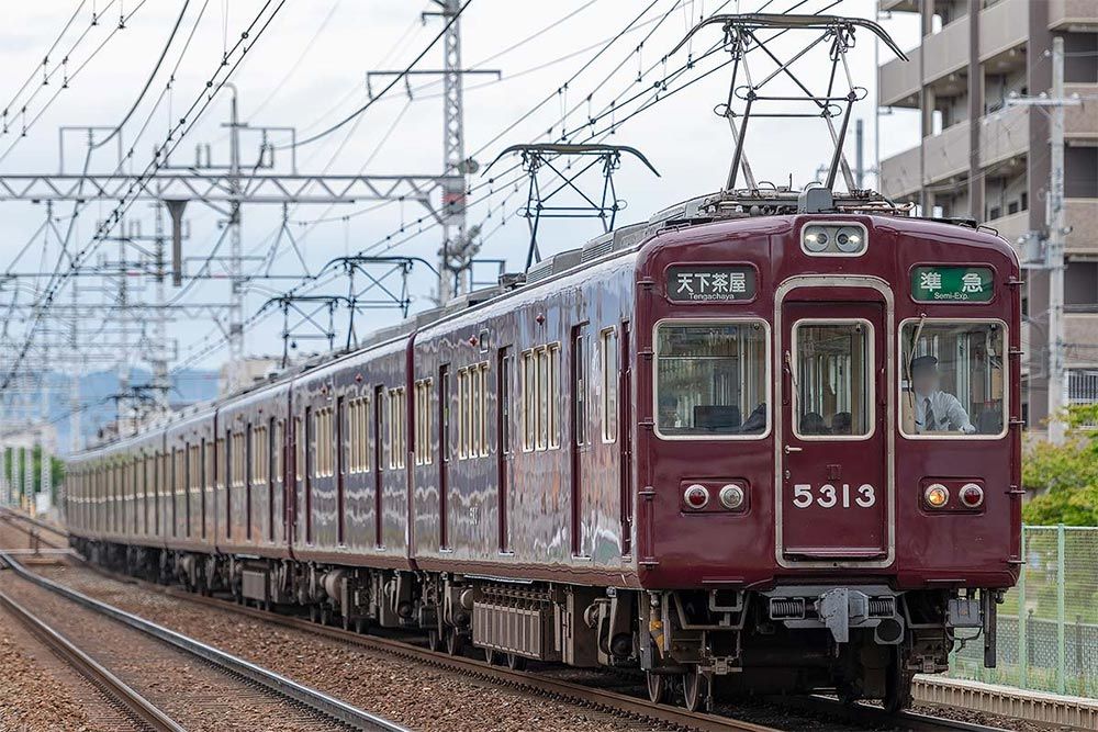 阪急5300系（表示幕改造車 5313編成）8両編成セット（動力付き） 【グリーンマックス・32182】 「鉄道模型 Nゲージ グリーンマックス」