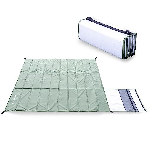 【寝ても座っても楽】ayamaya テントマット 【ayamayaポップアップテント専用】 厚さ6mm サイズ187cm x 232cm インナーマット 折りたたみクッションマット キャンピングフロアマット キャンプ 公園 ピクニック 海 マット
