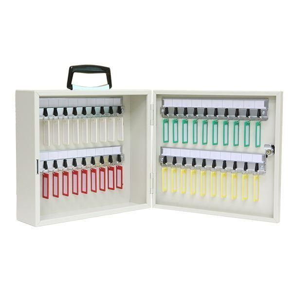 キーボックス携帯式 Ci-40D アイボリー 高さ30×間口33×奥行11cm 〔0428-00046〕